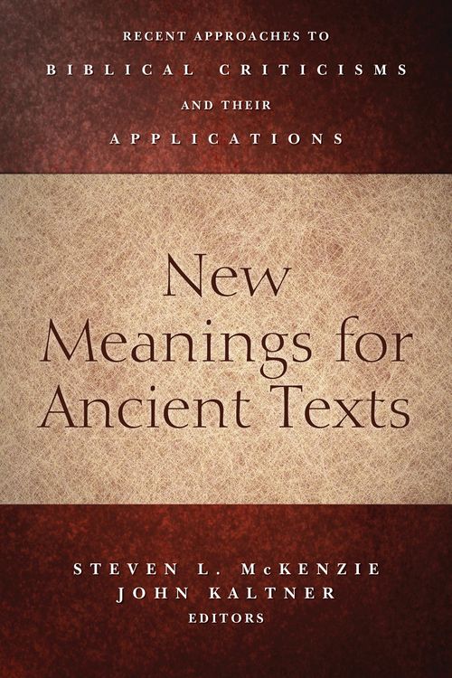 Produktbild: New Meanings for Ancient Texts