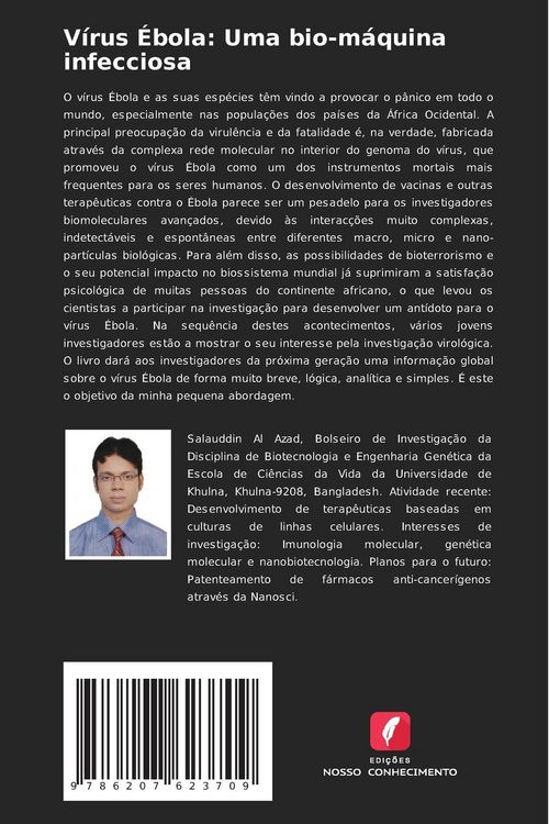 Produktbild: V&iacute;rus &Eacute;bola: Uma bio-m&aacute;quina infecciosa