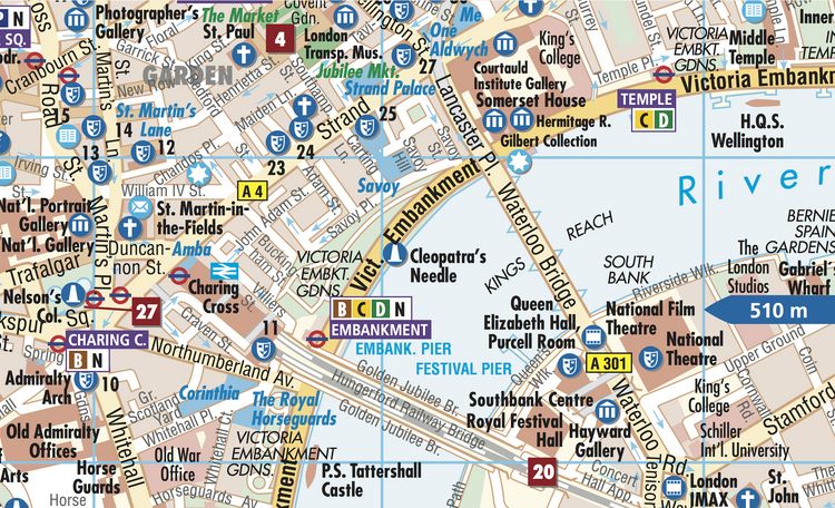 Produktbild: London, Borch Map