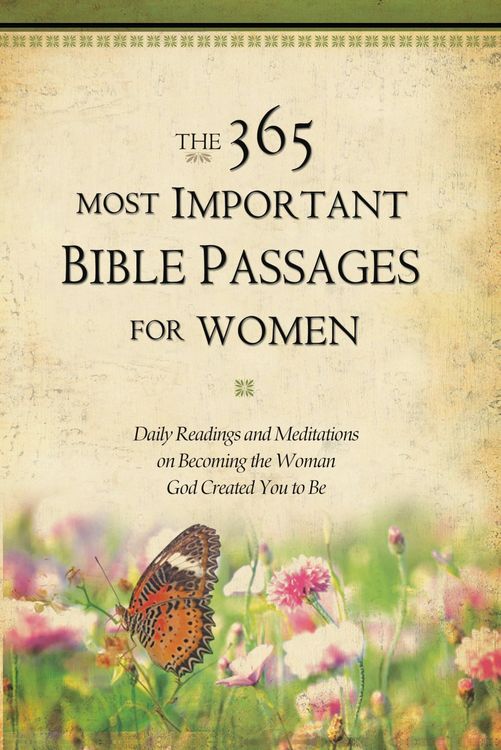 Produktbild: The 365 Most Important Bible Passages for Women