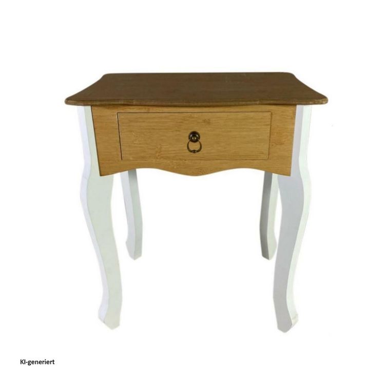 Produktbild: HTI-Living Beistelltisch mit Schublade Retro Beistelltisch mit Schublade Retro