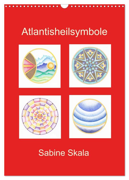 Produktbild: Atlantisheilsymbole (Wandkalender 2026 DIN A3 hoch), CALVENDO Monatskalender
