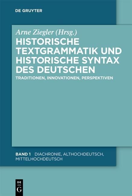 Produktbild: Historische Textgrammatik und Historische Syntax des Deutschen