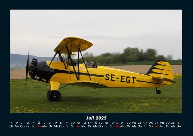 Produktbild: Flugzeuge 2025 Fotokalender DIN A4