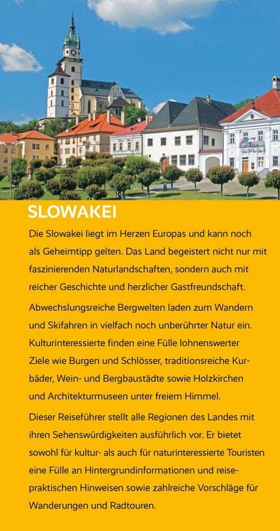 Produktbild: TRESCHER Reisef&uuml;hrer Slowakei