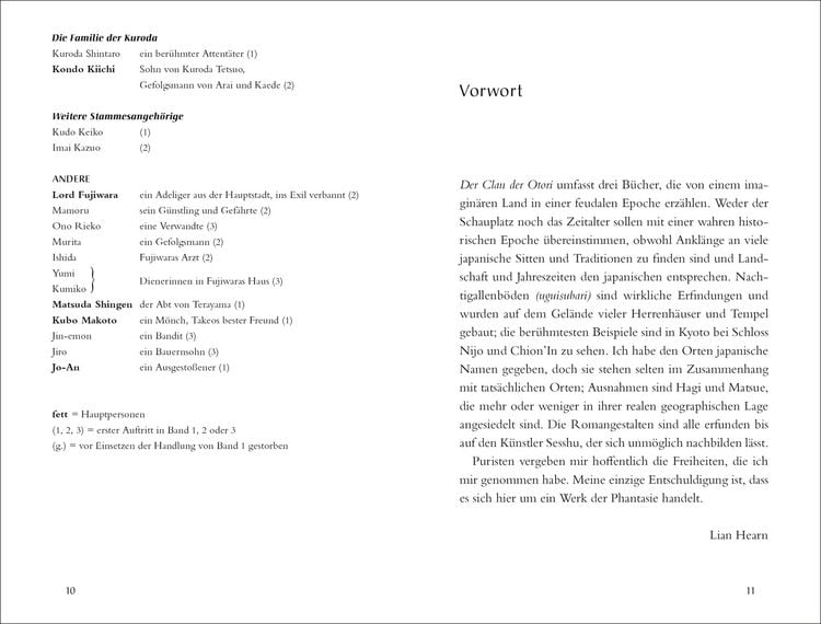 Produktbild: Der Clan der Otori. Das Schwert in der Stille