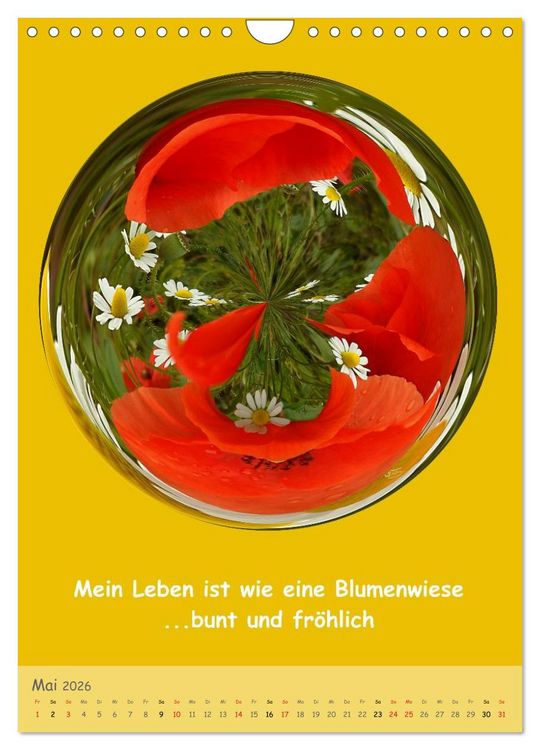 Produktbild: Meditative Natur (Wandkalender 2026 DIN A4 hoch), CALVENDO Monatskalender
