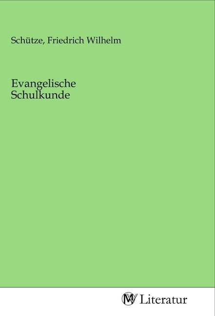 Produktbild: Evangelische Schulkunde
