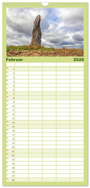 Produktbild: Familienplaner 2026 - Der Harz - eine geheimnisvolle Welt mit 5 Spalten (Wandkalender, 21 x 45 cm) CALVENDO