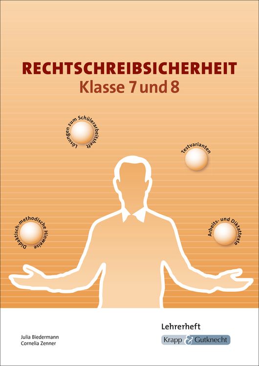 Produktbild: Rechtschreibsicherheit Klasse 7 und 8 &ndash; Lehrerheft