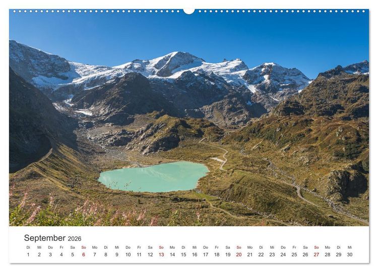 Produktbild: Schweizer Alpenp&auml;sse (Wandkalender 2026 DIN A2 quer), CALVENDO Monatskalender