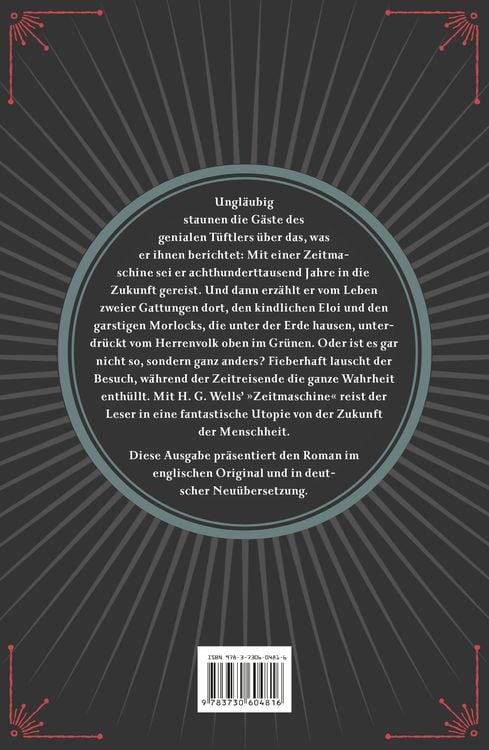 Die Zeitmaschine / The Time Machine (Zweisprachige Ausgabe, Englisch-Deutsch)