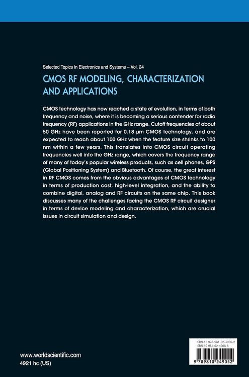 Produktbild: Cmos Rf Modeling,Characterization..(v24)