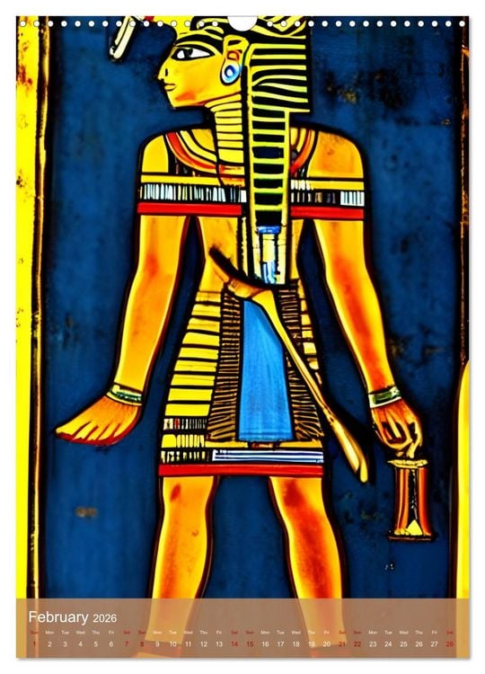 Produktbild: Ancient Egypt - Digital Artwork created by Artificial Intelligence (Wall Calendar 2026 DIN A3 portrait), CALVENDO 12 Month Wall Calendar