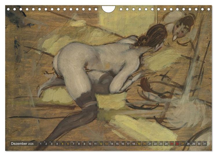 Produktbild: Liegende Sch&ouml;nheiten (Wandkalender 2026 DIN A4 quer), CALVENDO Monatskalender