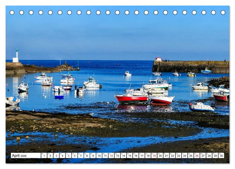Produktbild: Val de Saire - ein Tag in der Normandie (Tischkalender 2026 DIN A5 quer), CALVENDO Monatskalender
