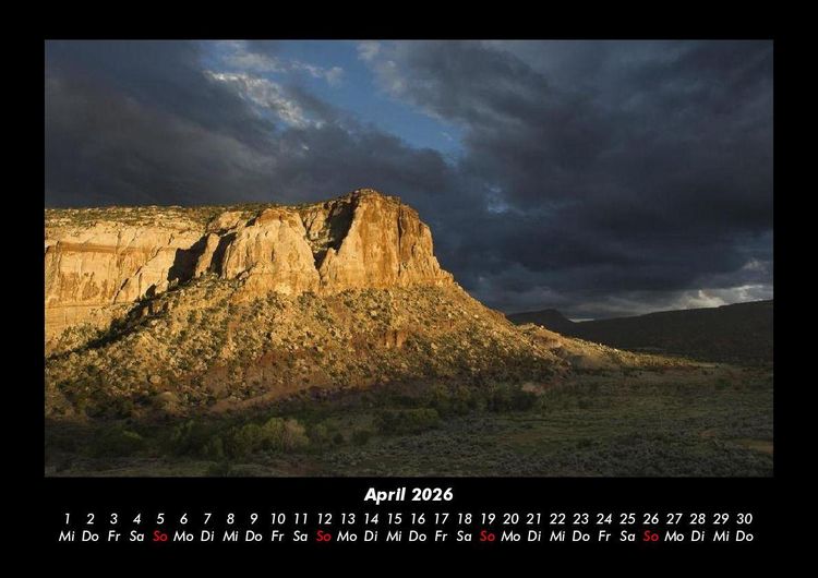 Produktbild: Bergige Welten 2026 Fotokalender DIN A3