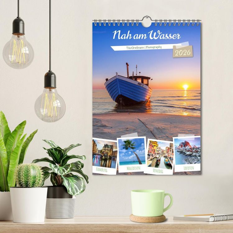 Produktbild: Nah am Wasser (Wandkalender 2026 DIN A4 hoch), CALVENDO Monatskalender