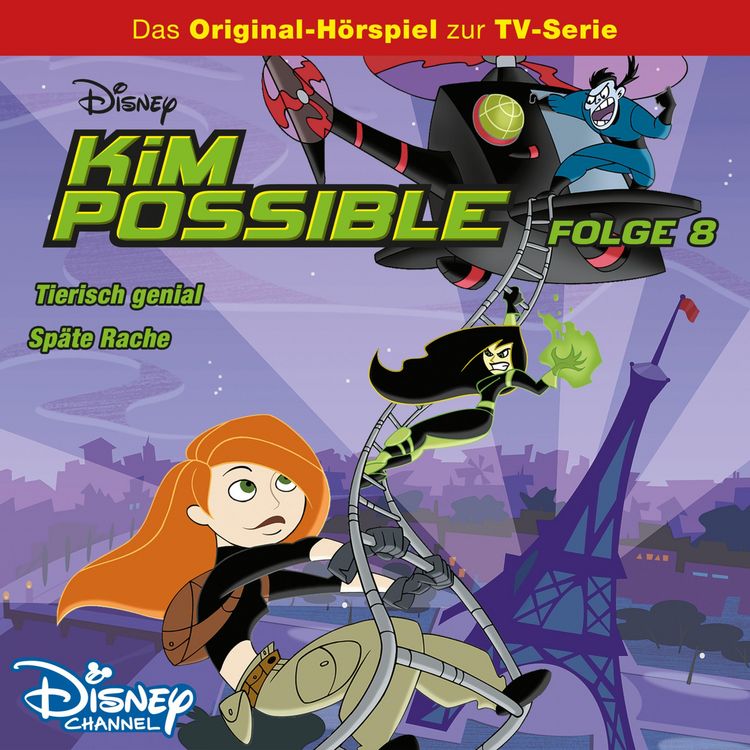 Produktbild: 08: Tierisch genial / Sp&auml;te Rache (H&ouml;rspiel zur Disney TV-Serie)