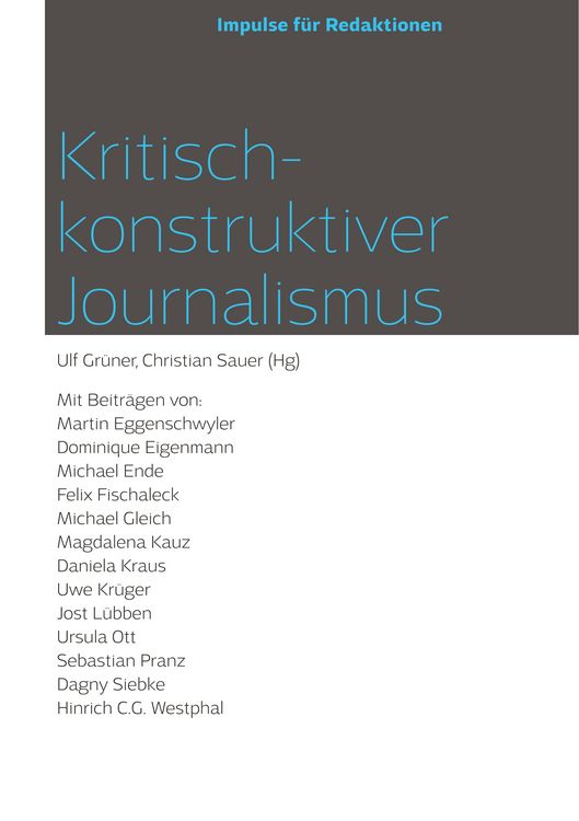 Produktbild: Kritisch-konstruktiver Journalismus