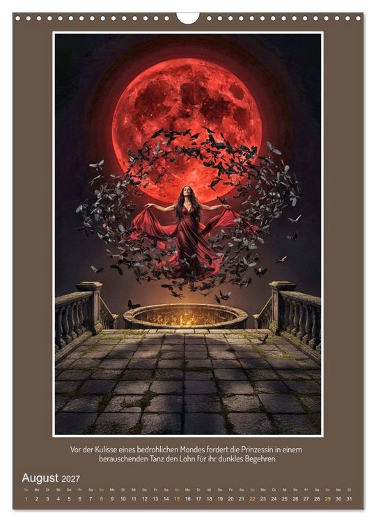 Produktbild: Fantastische Szenen aus gro&szlig;en Opern (Wandkalender 2027 DIN A3 hoch), CALVENDO Monatskalender