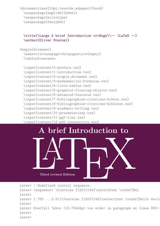 Produktbild: A Brief Introduction to LaTeX