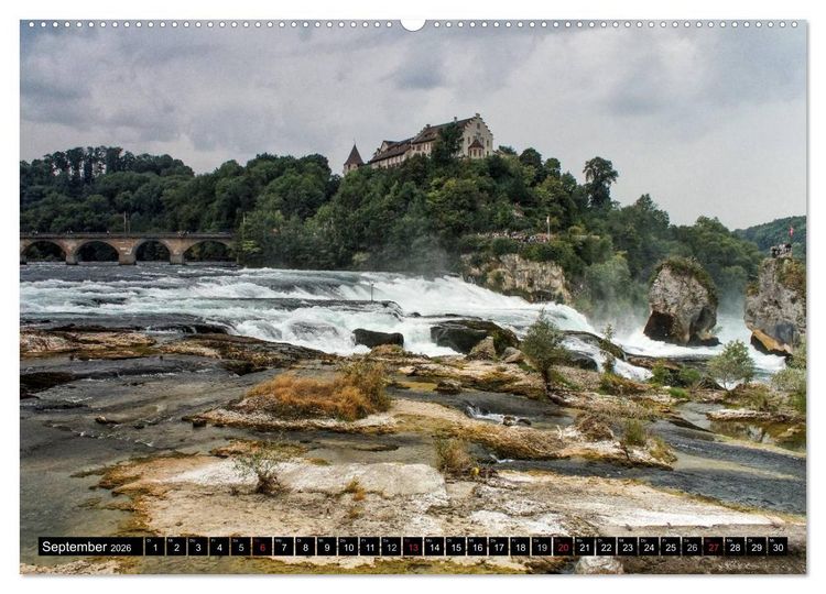 Produktbild: Bellevue Schweiz (Wandkalender 2026 DIN A2 quer), CALVENDO Monatskalender