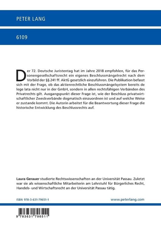 Produktbild: Die Dogmatik des Gesellschafterbeschlusses