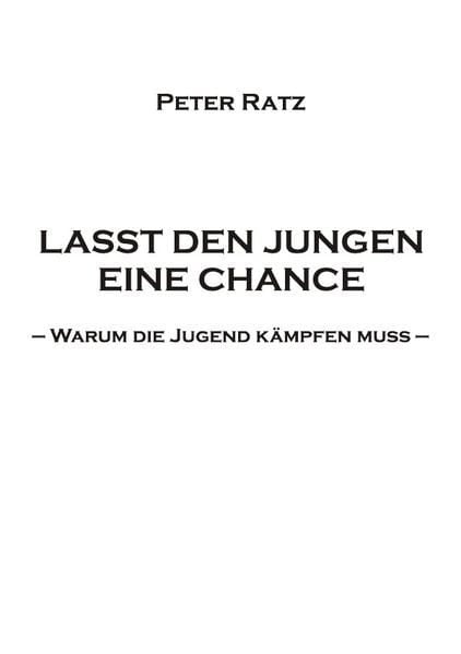 Produktbild: Lasst den Jungen eine Chance