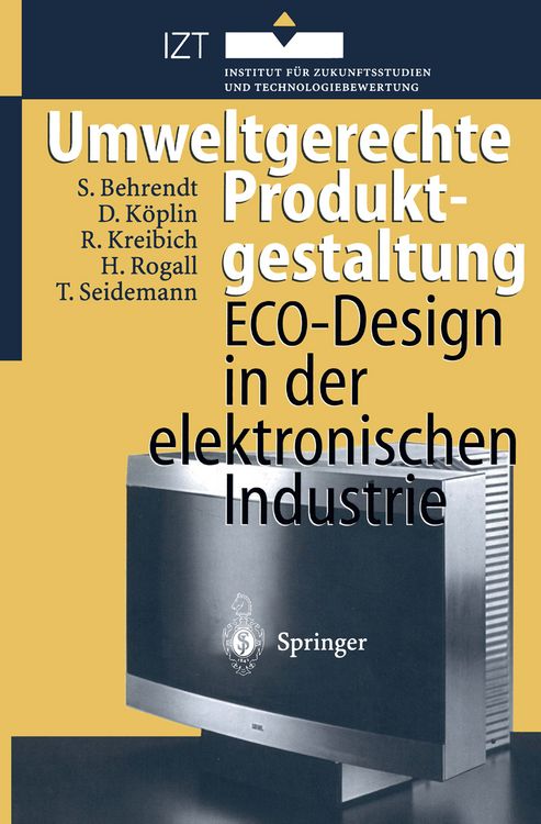 Produktbild: Umweltgerechte Produktgestaltung
