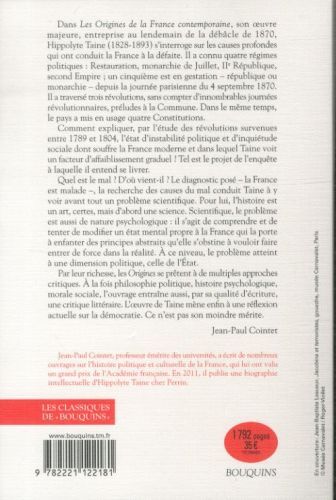 Produktbild: Les origines de la France contemporaine