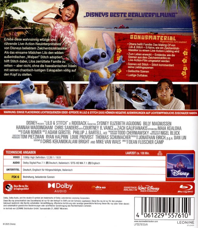 Produktbild: Lilo & Stitch