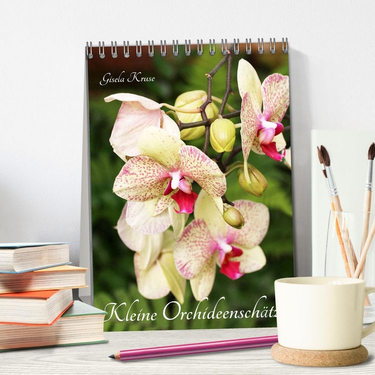 Produktbild: Kleine Orchideensch&auml;tze (Tischkalender 2026 DIN A5 hoch), CALVENDO Monatskalender