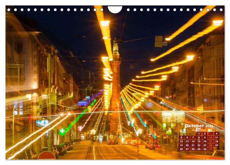 Produktbild: Die Spuren des Lichts (Wandkalender 2026 DIN A4 quer), CALVENDO Monatskalender
