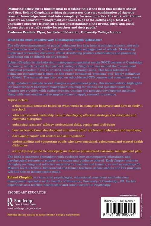 Produktbild: Teaching without Disruption in the Secondary School