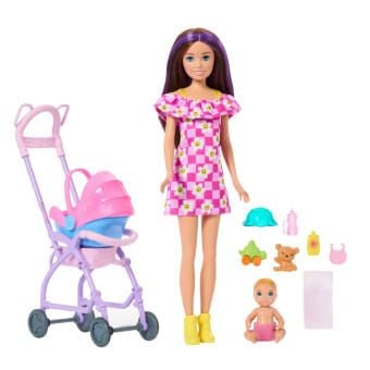 Produktbild: Barbie "Skipper Babysitters Inc." Kinderwagen Spielset