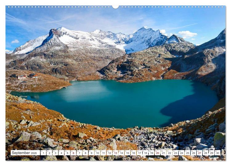 Produktbild: Ausflugsziele im Land Salzburg (hochwertiger Premium Wandkalender 2026 DIN A2 quer), Kunstdruck in Hochglanz
