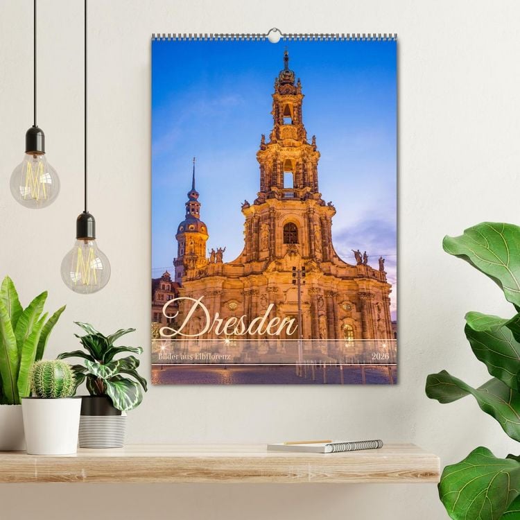 Produktbild: Dresden - Bilder aus Elbflorenz (Wandkalender 2026 DIN A2 hoch), CALVENDO Monatskalender