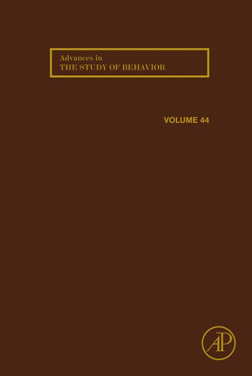 Produktbild: Advances in the Study of Behavior