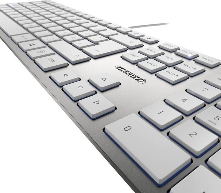 Produktbild: CHERRY KC6000 USB Tastatur Deutsch, QWERTZ Silber