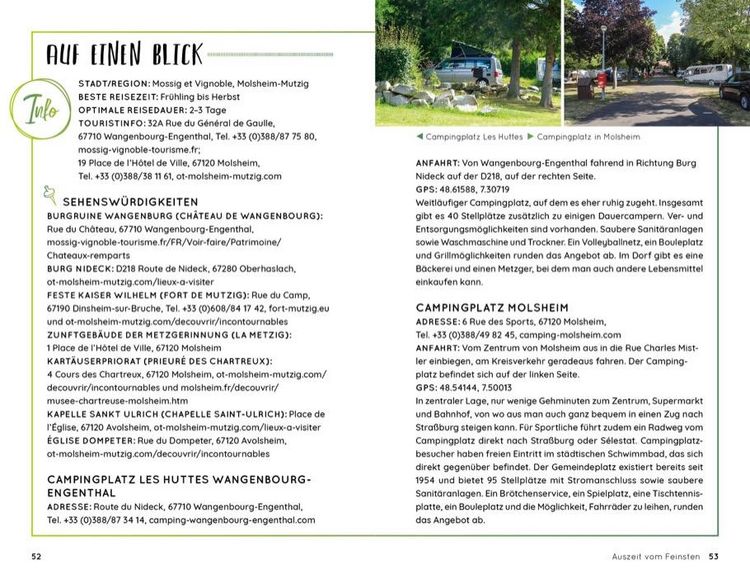 Wochenend und Wohnmobil - Kleine Auszeiten im Elsass