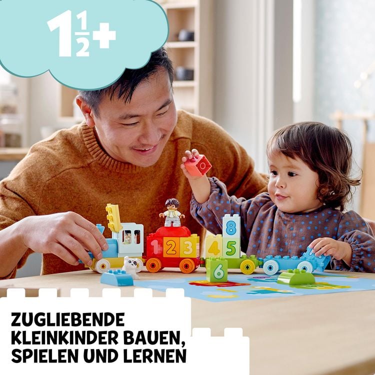 Produktbild: LEGO DUPLO 10954 Zahlenzug &ndash; Z&auml;hlen lernen,Spielzeug f&uuml;r Kleinkinder