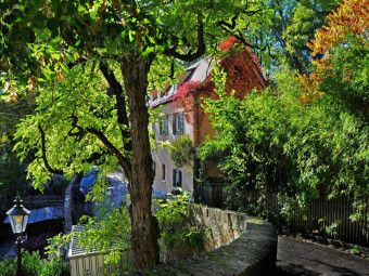 Produktbild: CALVENDO Puzzle Lueginsland, Augsburg | 1000 Teile Lege-Gr&ouml;&szlig;e 64x48cm Foto-Puzzle f&uuml;r gl&uuml;ckliche Stunden
