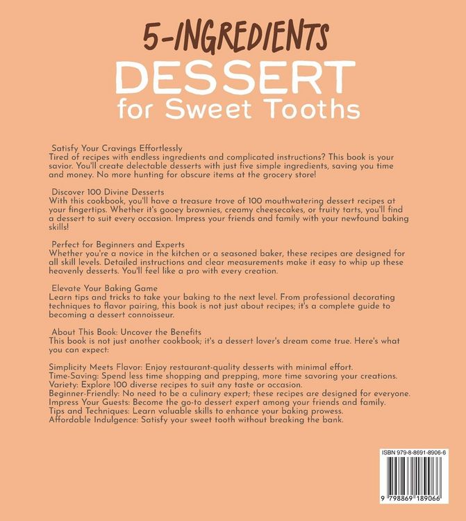 Produktbild: 5-Ingredients Dessert for Sweet Tooths