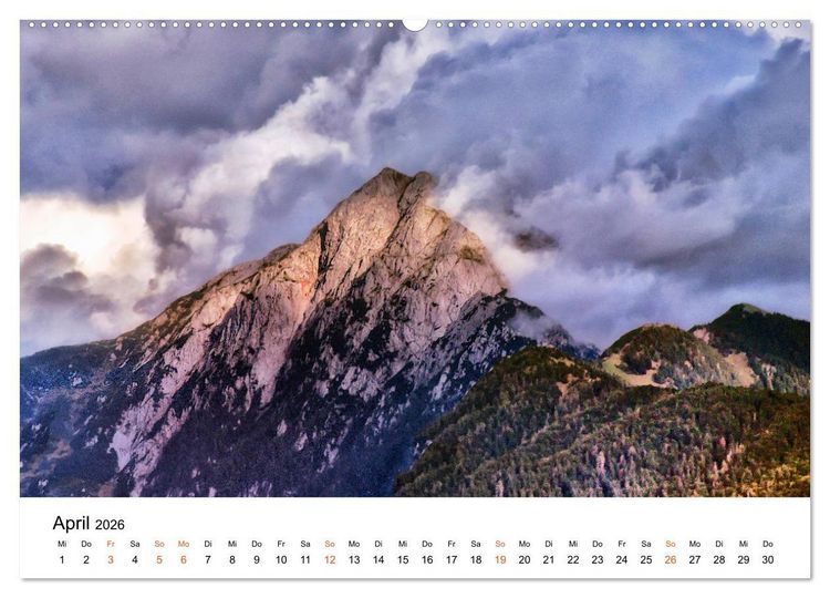 Produktbild: Oberkrain und Triglav-Nationalpark (Wandkalender 2026 DIN A2 quer), CALVENDO Monatskalender