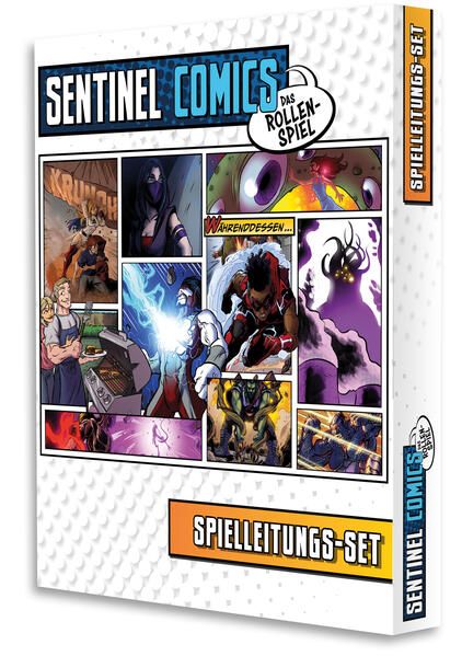 Produktbild: Sentinel Comics - Das Rollenspiel - Spielleitungsset