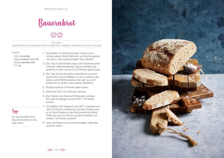 Produktbild: Das Airfryer-Backbuch
