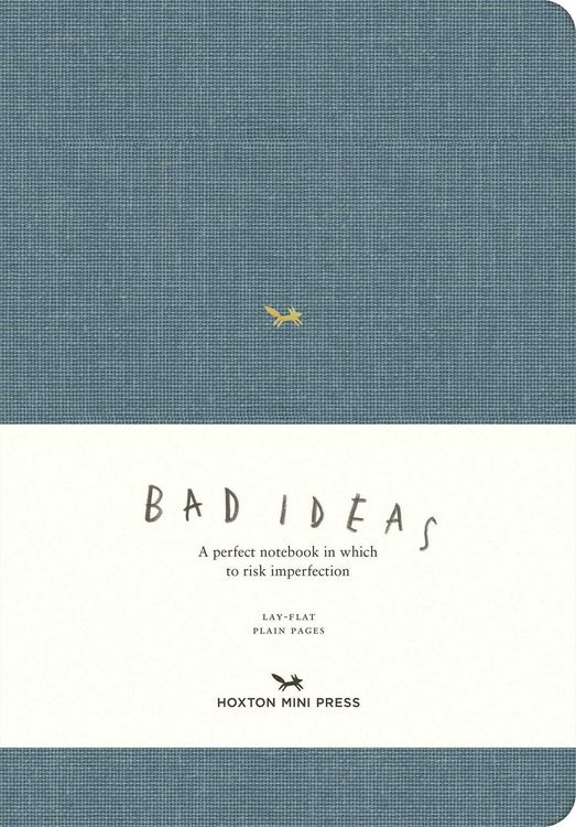 Produktbild: A Notebook for Bad Ideas (Large / Blue / Unlined)