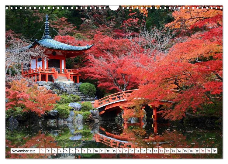 Produktbild: Japan. Im Land des L&auml;chelns (Wandkalender 2026 DIN A3 quer), CALVENDO Monatskalender