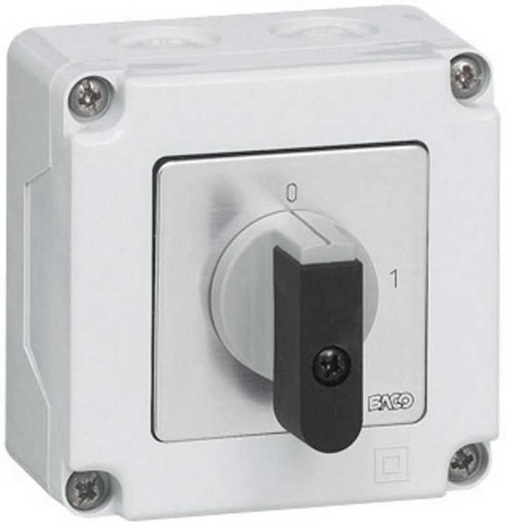 Produktbild: BACO NB02AGQ Lasttrennschalter 16A 1 x 90&deg; Grau, Schwarz 1St.